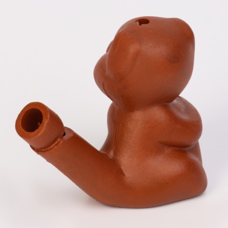 Ceramic “pig” whistle for painting 3 × 6 × 5.2cm-4