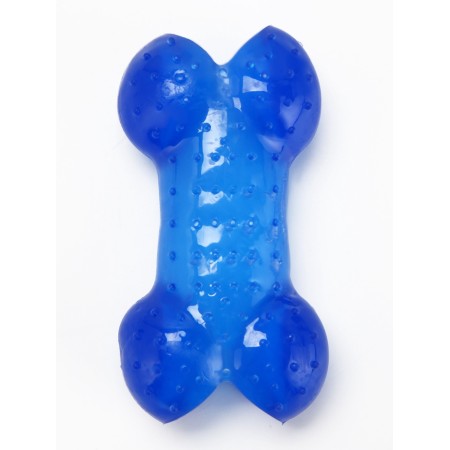 Chewing toy Superproof "Small bone", 8.5 cm, blue-1