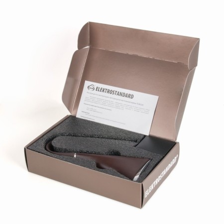 Luminaire Elektrostandard, Elara LED 6 W, 90x65x510 mm, IP20, brown color-3