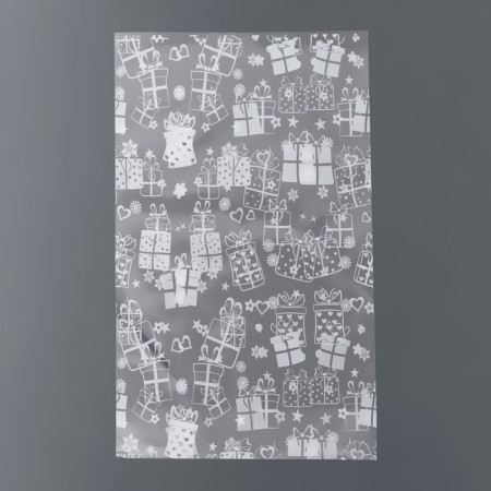 Package Packy BOPP, with a bottom fold, "Gifts" 20*35 cm-2