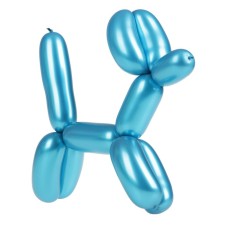 A ball for twisting 160 “Chrome”, set 22 pcs., Blue color