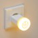 Nightlight "Smile" LED 1W USB yellow 5x5x5 cm Risalux