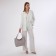 Women's bag with lightning, gray color