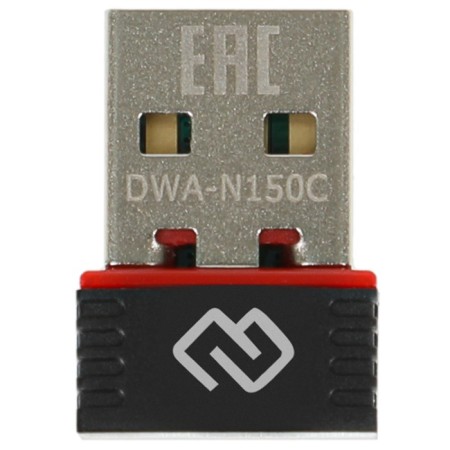 The Wi-Fi Digma DWA-N150C N150 USB 2.0 (ant. Ventr.) 1ant. (pack: 1pc)