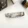 Hair hairpin "Sarah" violets, 8.5 cm