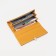 Women's wallet on magnet, yellow color
