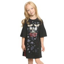 Dress for girls, height 104 cm, black color