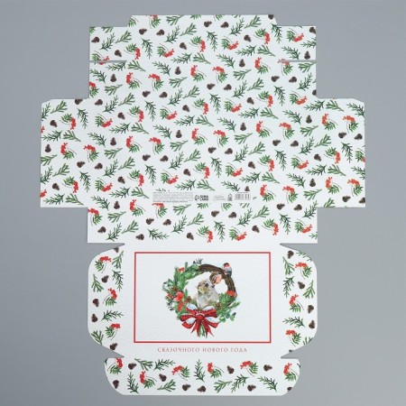 Folding box "Fairytale New Year", 21 x 15 x 5 cm, New Year-7