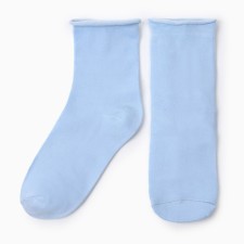 Women's socks, blue color, size 36-40