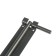 Stops for garage gates, vertical, 35x34x1.4 cm color mix