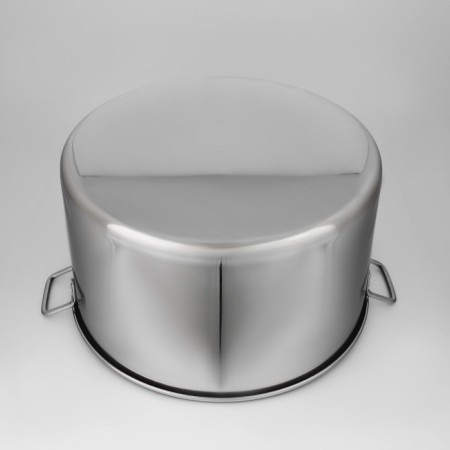 Boiler "General catering", 50 l, d = 50 cm, h = 26 cm, metal lid, dumpled handles-3
