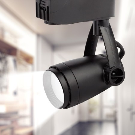 Single-phase track lamp TR12-gU10 BK under the lamp MR16 Black