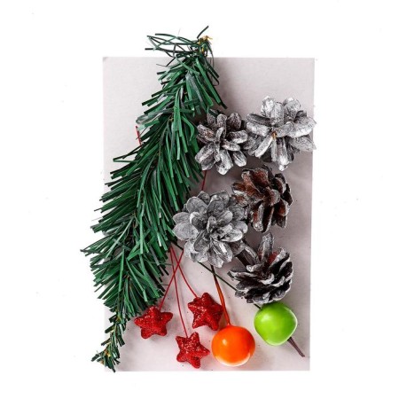 New Year's decor "Festive set" Silver-2