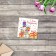 Mini -postcard "Happy Birthday", gifts, 7 × 7 cm