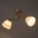 Akvil chandelier 2he27 40W gold 48x26 cm