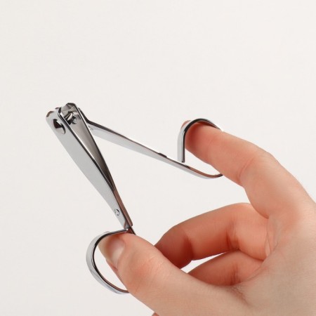 Kusachki-cannips are manicure, in the form of scissors, 7.5 cm, silver color-7