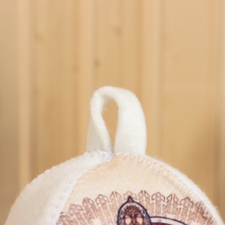 A hat for a bath "Hold the sky - keep the earth!" Print-2