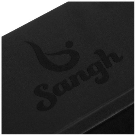Sangh yoga set: block, belt, black color-5