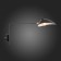 Sconces st. SL305.401.01. SPRUZZO. 1x60 watts, e27, 18x40 cm, black color