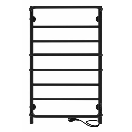 Electric towel Indigo Europe Lux, 800x500 mm, timer, hidden installation, black-1