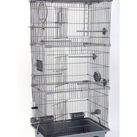 Birds of "Piggers", collapsible, 42 x 30 x 94cm (staff.) Light gray-3