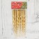Jewelry decoration "Oblash - curl" (set 7 pcs) 19 cm, gold