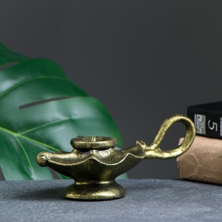 Climber "Lamp" gold 6x7x15cm-1