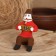 Souvenir boy with harmonies ", Kargopol toy, mix