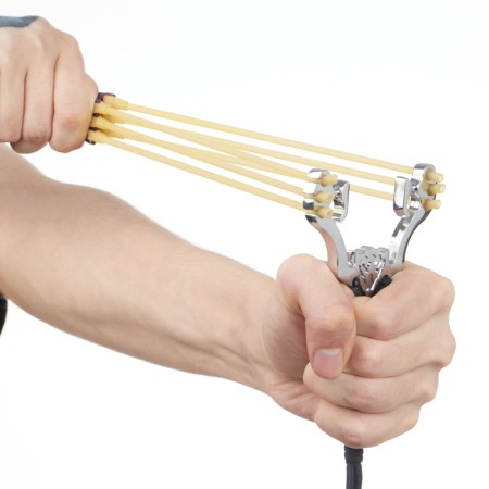 Metal slingshot "Lightning"-5