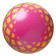 Ball "Basket", diameter 15 cm, Mix color