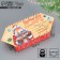 The prefabricated box - the fabulous post office, 9.3 x 14.6 x 5.3 cm, New Year