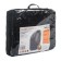 Alcantara cape, back 3 objects, black
