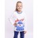 Pajamas: T -shirt, trousers, height 116 cm, multicolor color