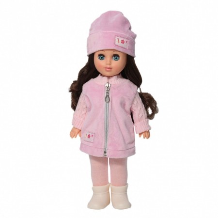 Doll "Alla Pink", 35 cm