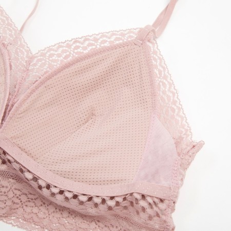 Lower linen women: top and panties, powder color, size 42-44-3
