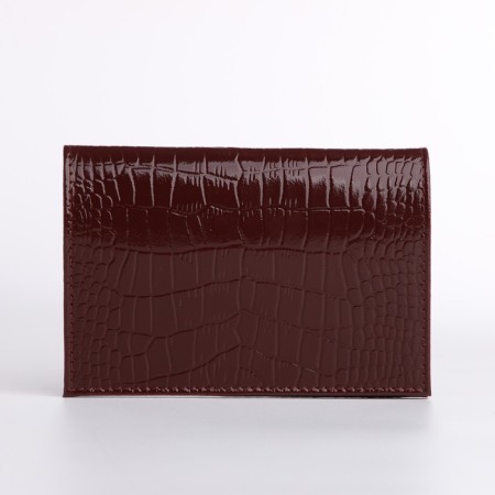 Passport cover, brown color-1
