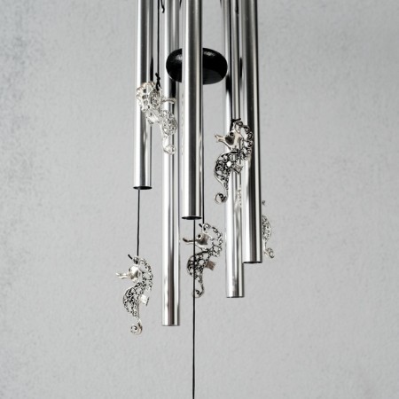 Wind Music Metal "Sea skates" 5 tubes 60 cm-2