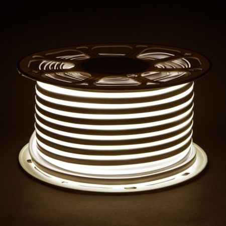 Flexible Neon Elektrostandard, IP67, 2835, 120 LED/m, 220V, one -way, glow of daytime white-1