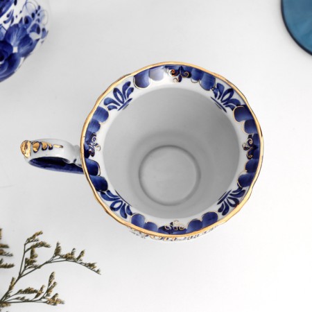 Tea couple "grace", gold, (beloved mother), 300 ml, gzhel-3
