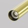 Technical C141CL-L125-6W3K-BBS, LED, 6 W, 30x30x166 mm, 290 lm, 3000K, black, brass