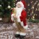 Santa Claus "in a golden red suit, with a strap, with gifts" 15x30 cm