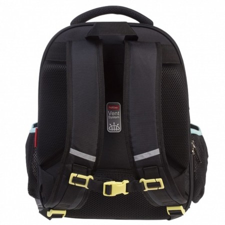 Frame backpack 38 x 29 x 18 cm, Hatber Ergonomic Plus, Start Game, Black NRK_85048-4