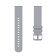 Smart hours strap, 19.5 mm, silicone, red