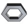 Huxon chandelier LED 36W 4000K Black 60x60 cm Bayerlux
