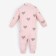 Combineson crumb I “hearts”, height 80-86 cm, pink color