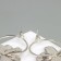 Earrings Metal "Flower" Minor, Color silver