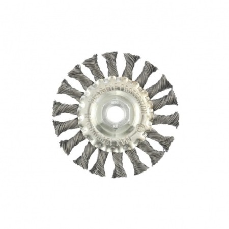Matrix Ushm brush, d = 100 mm, m14, flat, twisted wire 0.5 mm-1