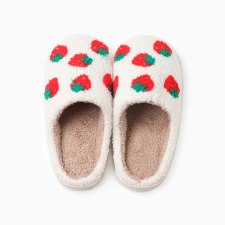 Women's slippers, size 40-41, white color-2