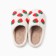 Women's slippers, size 40-41, white color