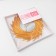 Wall mirror "sun", D mirror surface 11 cm, golden color